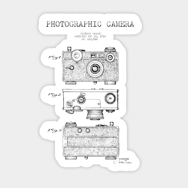 Camera Patent Sticker by Woah_Jonny